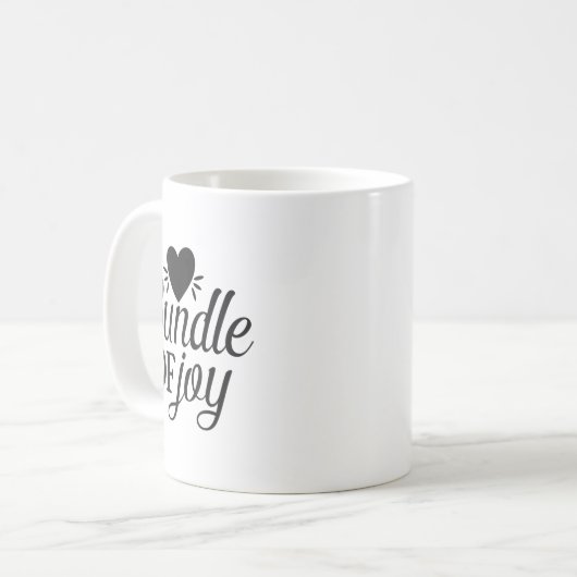 Bundle Of Joy Love Quote Cute Motivation Kaffeetasse (Vorderseite Links)