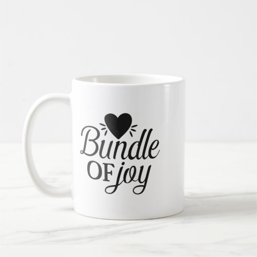 Bundle Of Joy Love Quote Cute Motivation Kaffeetasse (Links)