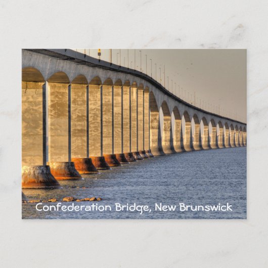 Bündnis-Brücke, New-Brunswick Postkarte (Vorderseite)