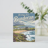 Bundoran Irland Postkarte (Stehend Vorderseite)