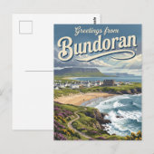 Bundoran Irland Postkarte (Vorne/Hinten)