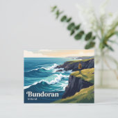 Bundoran Irland Postkarte (Stehend Vorderseite)