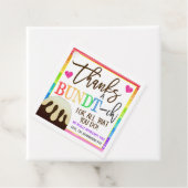 Bundt Cake Gift Tag Geschenkanhänger (Beispiel)