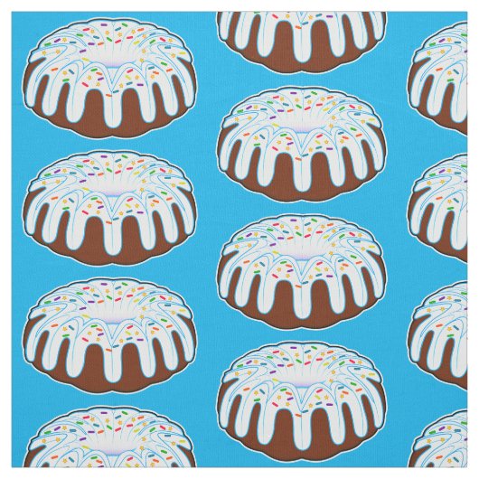 Bundt Kuchen Stoff (Muster)
