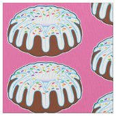 Bundt Kuchen Stoff (Nahaufnahme)
