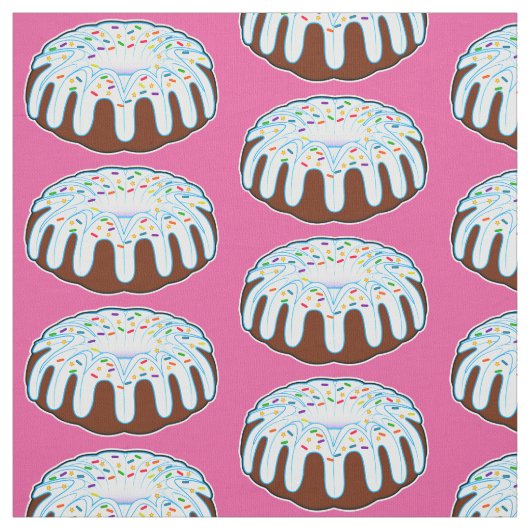 Bundt Kuchen Stoff (Muster)