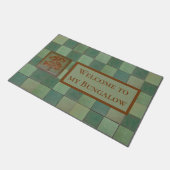Bungalow Doormat Fußmatte (Schrägansicht)