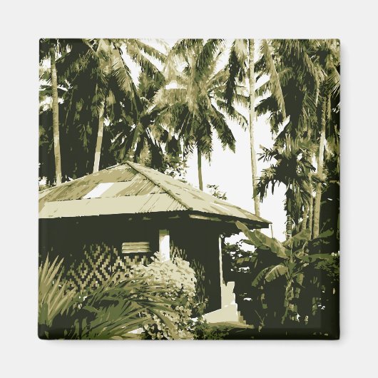 Bungalow Magnet (Vorne)