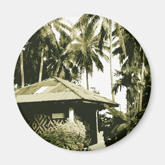 Bungalow Magnet (Vorne)