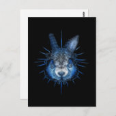 Bungalow Postkarte (Vorne/Hinten)