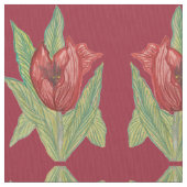 Bungalow Tulip Fabric Stoff (Nahaufnahme)