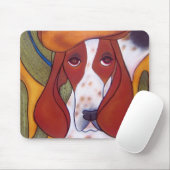 Bungalowart.com-Wüsten-Jagdhund Mousepad (Mit Mouse)