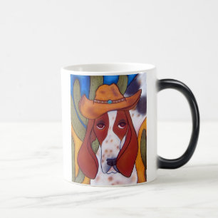 Bungalowart.com-Wüsten-Jagdhund-verwandelnde Tass Verwandlungstasse