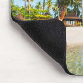 Bungalowe auf dem Strand | Ko Mook, Thailand Mousepad (Ecke)