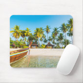 Bungalowe auf dem Strand | Ko Mook, Thailand Mousepad (Mit Mouse)