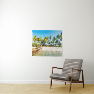 Bungalowe auf dem Strand   Ko Mook, Thailand Wandteppich