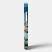 Bungalows des Beachcomber Hotels Case-Mate iPhone Hülle (Rückseite / Links)
