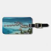 Bungalows des Beachcomber Hotels Gepäckanhänger (Vorderseite horizontal)