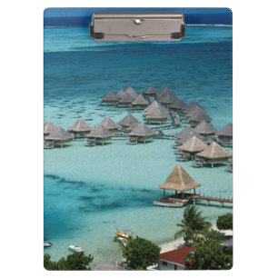 Bungalows des Beachcomber Hotels Klemmbrett