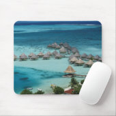 Bungalows des Beachcomber Hotels Mousepad (Mit Mouse)