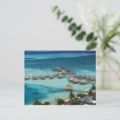 Bungalows des Beachcomber Hotels Postkarte (Stehend Vorderseite)