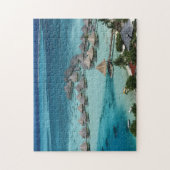 Bungalows des Beachcomber Hotels Puzzle (Vertikal)