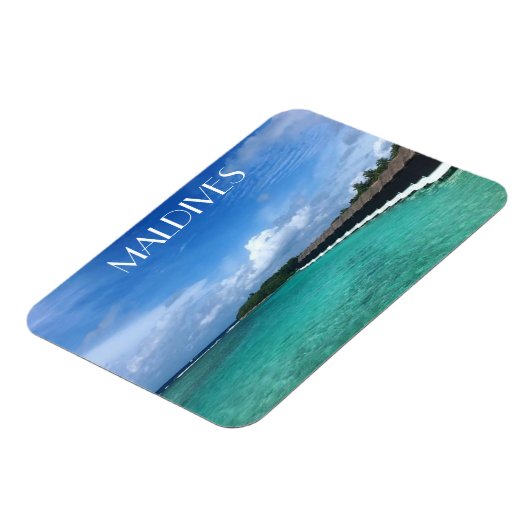 Bungalows maldives magnet (Linke Seite)