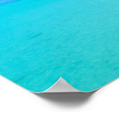 Bungalows mit Blick auf Bora Bora Poster (Ecke)