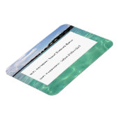 Bungalows mit Meerblick Magnet (Linke Seite)