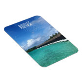 Bungalows Wassermalediven Magnet (Rechte Seite)