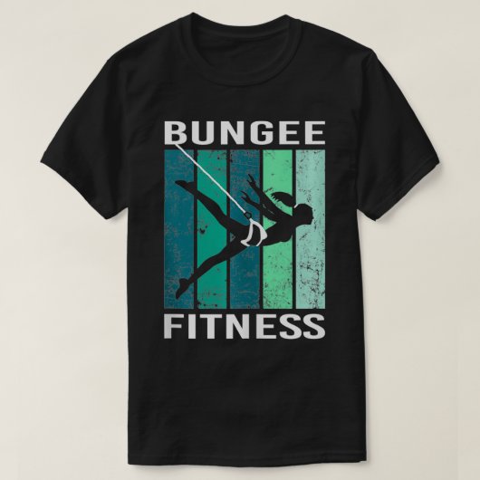 Bungee Fitness Training Fly Sling Workout Equipmen T-Shirt (Design vorne)