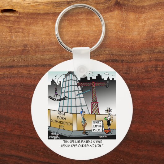 Bungee Jumping, $ 5,00 Schlüsselanhänger (Vorderseite)