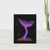 Bungee Jumping Amethyst Deceiver Mushroom Karte (Vorderseite)