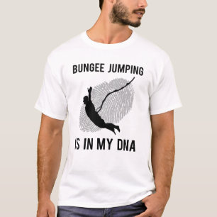 Bungee Jumping Bungy Jumping Sprichwort Geschenk T-Shirt