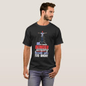 Bungee Jumping Free Fall Harness Jumping Rubber Co T-Shirt (Vorne ganz)