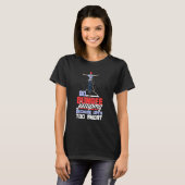 Bungee Jumping Free Fall Harness Jumping Rubber Co T-Shirt (Vorne ganz)