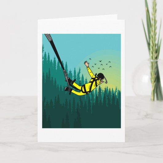 Bungee Jumping Jump to Freedom Karte (Vorderseite)