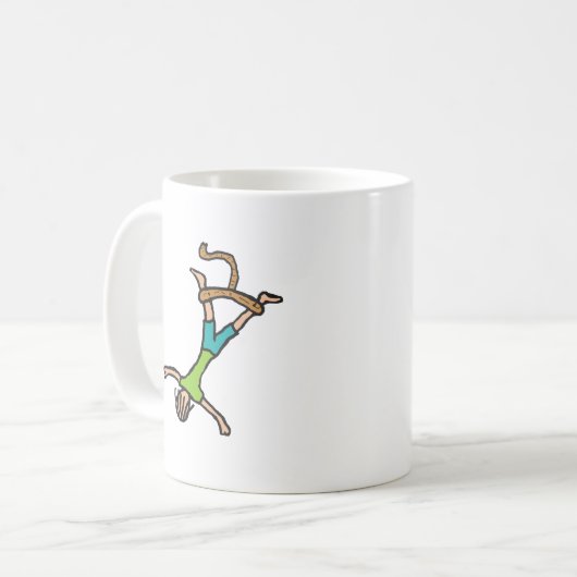 Bungee Jumping Kaffeetasse (Vorderseite Links)