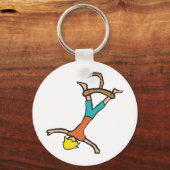 Bungee Jumping Schlüsselanhänger (Rückseite)