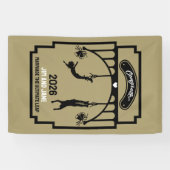 Bungee Jumping Wedding Gift Banner (Horizontal)