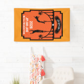 Bungee Jumping Wedding Gift Banner (Insitu)