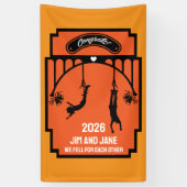 Bungee Jumping Wedding Gift Banner (Vertikal)