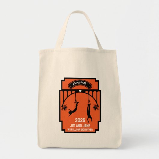 Bungee Jumping Wedding Gift Tragetasche (Vorne)
