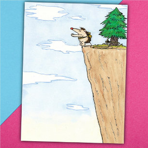 BUNGEE KISS Postkarte von Nicole Janes