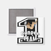 Bungee-Team Magnet (Vorderseite/Rückseite)