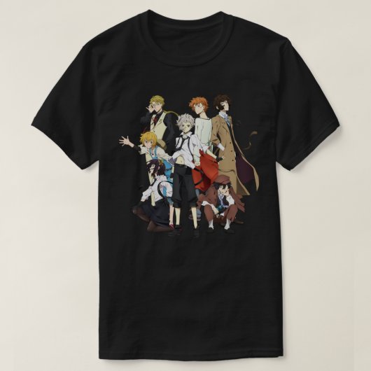 Bungou Stray Hogs Wan 3 T-Shirt (Design vorne)