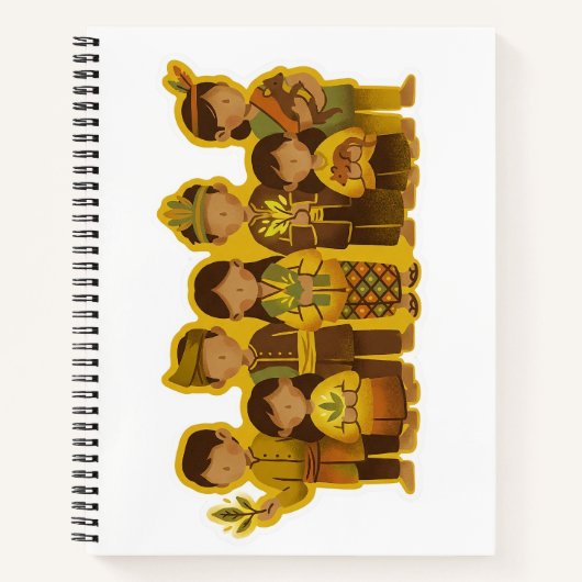 Bunian/Sebabah Volk Notizblock (Vorderseite)