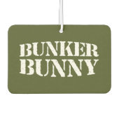 BUNKER BUNNY AUTOLUFTERFRISCHER (Vorderseite)
