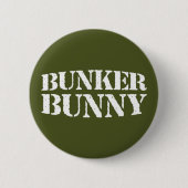 BUNKER BUNNY BUTTON (Vorderseite)