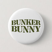 BUNKER BUNNY BUTTON (Vorderseite)